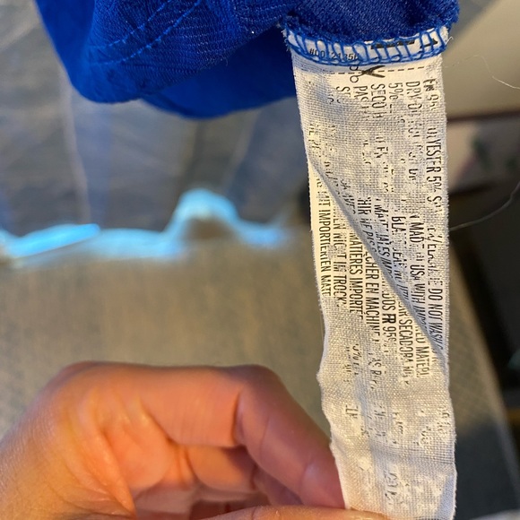 Royal Blue Sleeveless Dress - Picture 6 of 6